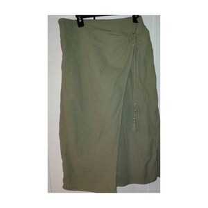 Olive Green Women's Skirt